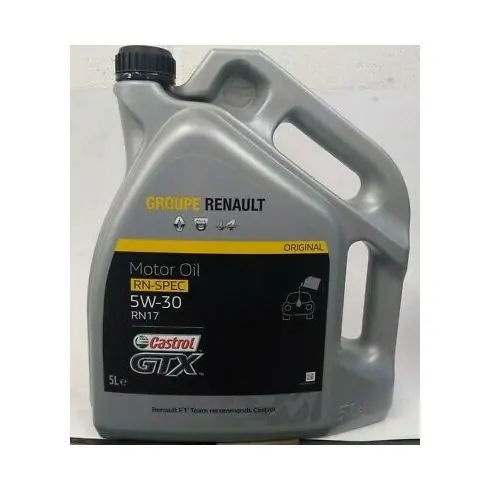 Renault 5W30 Castrol Rn-Spec RN17 5L motorolaj Vásárlói kedvenc