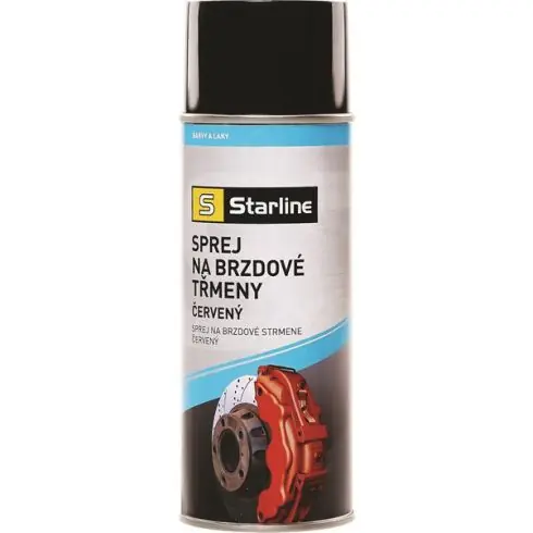 Starline féknyereg festék (piros) spray 400 ml Ingyenes szállítás