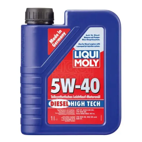 Szezonális akció Liqui Moly Diesel High Tech 5W-40 motorolaj 1L LM2679