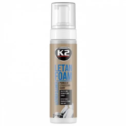 K2 LETAN FOAM 200ml bőrtisztító hab spray K205 Expressz szállítás