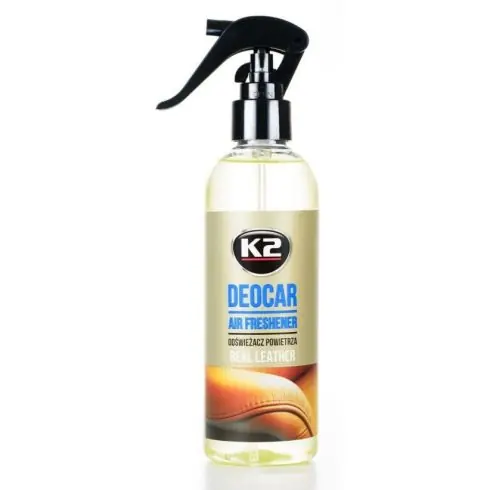 Árcsökkenés K2 DEOCAR 250ml VALÓDI BŐR illatosító spray M117RL