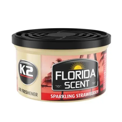 Korlátozott ajánlat K2 FLORIDA SCENT SPARKLING STRAWBERRY illatosító V87TRU