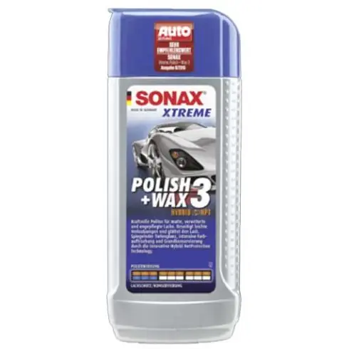 Sonax Xtreme Polish + Wax Phase 3 polírozó és viasz 250ml 202100 Outlet