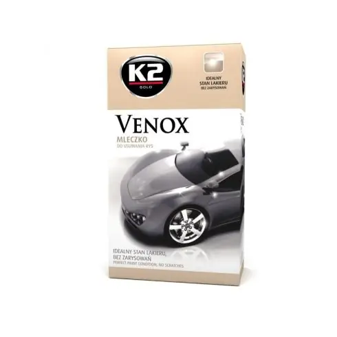 Bestseller K2 VENOX karcolás, egyenetlenség, fényezés javító készítmény 180g G050