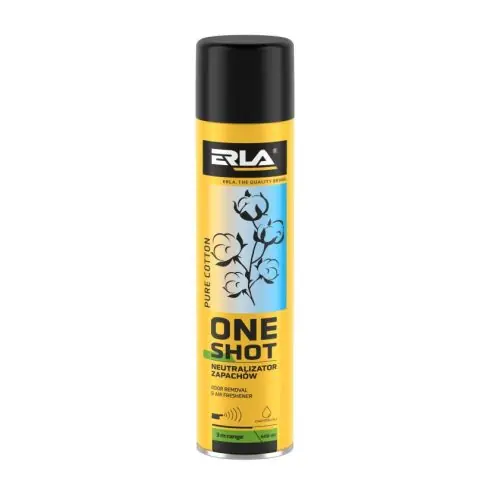Szuper ajánlat K2 ERLA ONE SHOT szagsemlegesítő (tiszta pamut illatú) spray 600ml R421