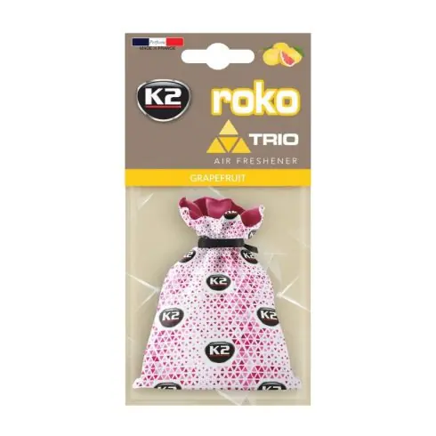 K2 ROKO TRIO GRAPEFRUIT autóillatosító 25g V824T Különleges ajánlat