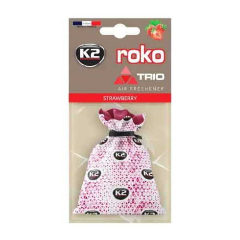 K2 ROKO TRIO STRAWBERRY autóillatosító 25g V820T Azonnali szállítás