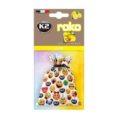 Szuper ajánlat K2 ROKO HAPPY LEMON illatosító 25g V825H