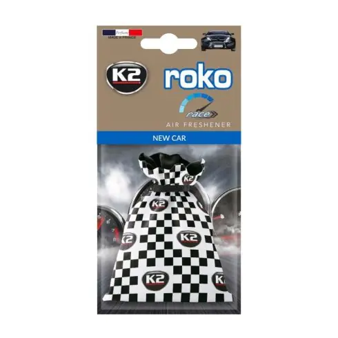 Árengedmény K2 ROKO RACE NEW CAR illatosító 25g V812R