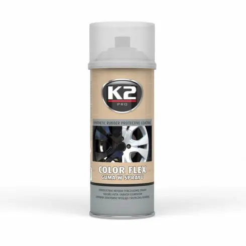 K2 COLOR FLEX CLEAR átlátszó gumispray 400 ml L343CL Akció