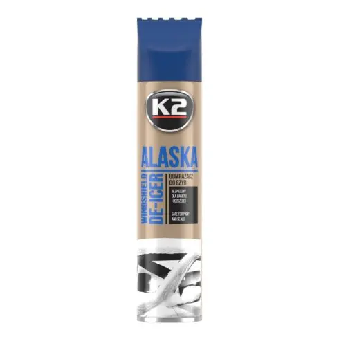 Népszerű K2 ALASKA szélvédő jégmentesítő spray 300ml K603