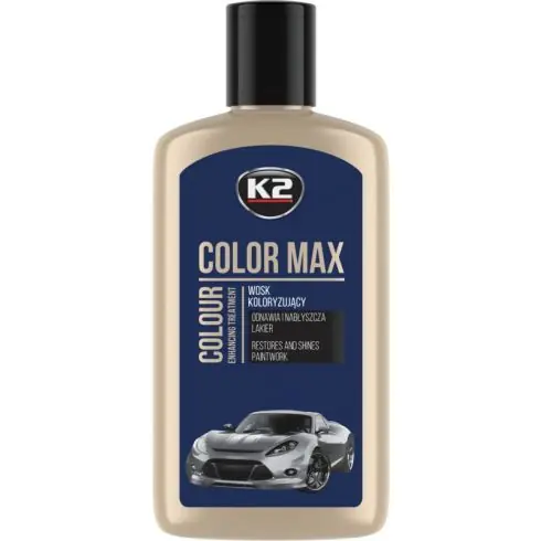 Azonnal elérhető K2 COLOR MAX DARK BLUE színező viasz (sötétkék) 250ml K020DARKBLUE