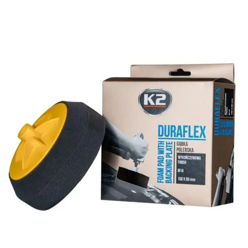 Szuper akció K2 DURAFLEX FINISHING FOAM PAD BLACK M-14 polírozó szivacs L644