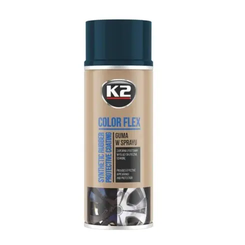 K2 COLOR FLEX CARBON gumi spray (szén-fekete) 400ml L343CR Újdonság