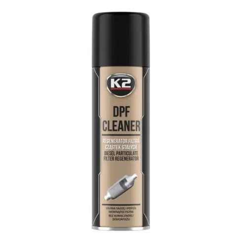K2 DPF CLEANER(részecskeszűrő) tisztító spray 500ml W150 Utolsó esély