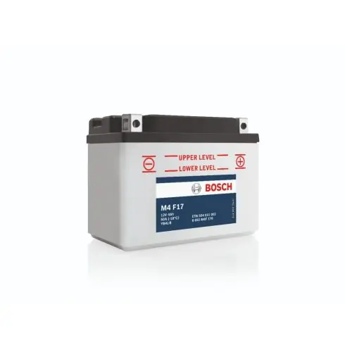 Ne maradj le Bosch 12v 4ah 50 A motor akkumulátor jobb+ YB4L-B 0092M4F170