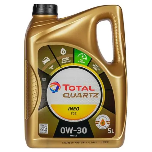 TOTAL QUARTZ INEO FDE 0W-30 5L motorolaj Kiárusítás