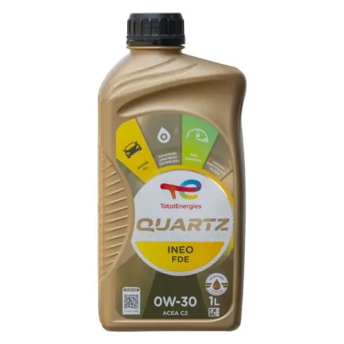 Újdonság TOTAL QUARTZ INEO FDE 0W-30 1L motorolaj