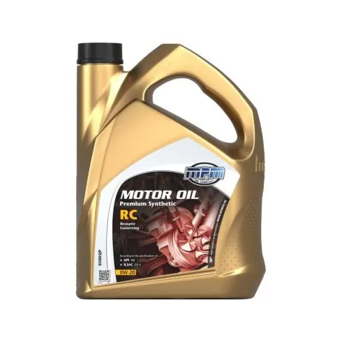Gyors kiszállítás MPM Motorolaj 0W-20 Premium synt. RC 5L motorolaj