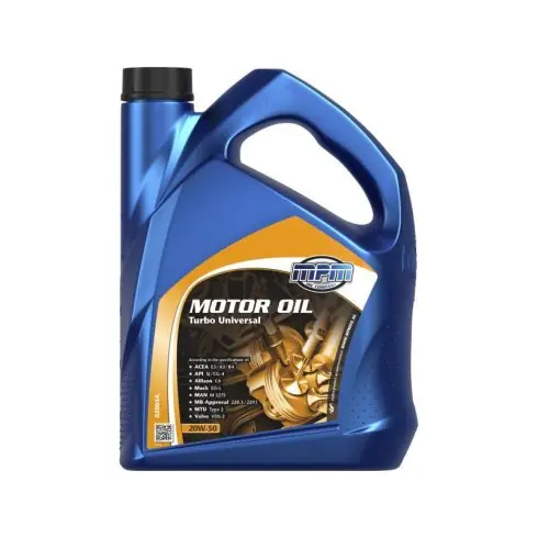Szezonális akció MPM Motorolaj 20W-50 Turbo Universal 5L