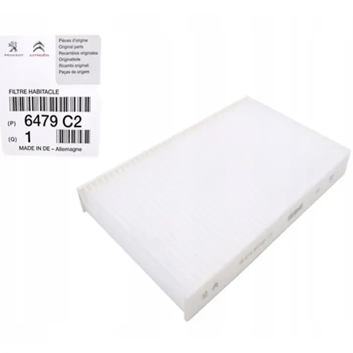 Szuper ajánlat Peugeot RCZ 1.6/2.0hdi gyári új pollenszűrő, utastér filter aktív szénszűrő 2010-2015-ig