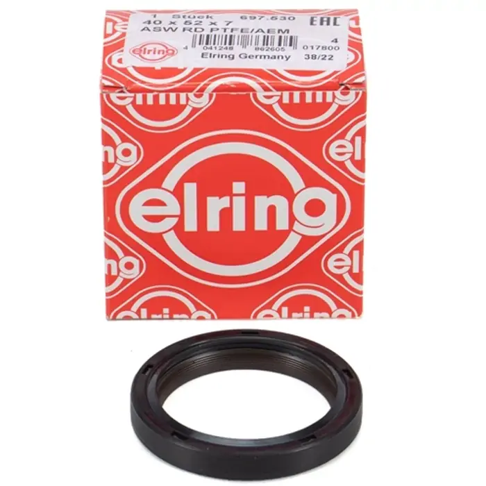 Renault Captur 0.9 Tce, 1.2 Tce új utángyártott főtengely szimering 40x52x7mm ELRING 2013-tól Ingyenes szállítás