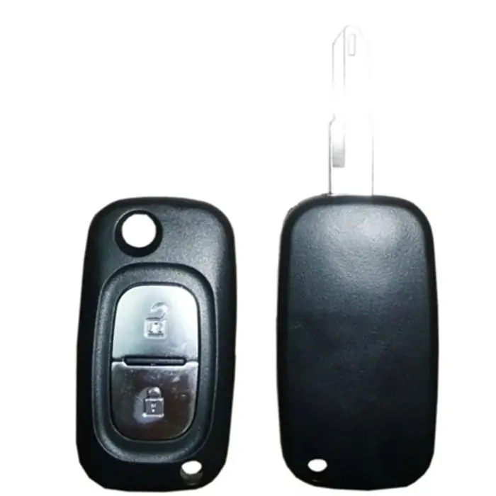 Renault Clio III új utángyártott bicskakulcs 2 gombos 2005-2014-ig Árcsökkenés
