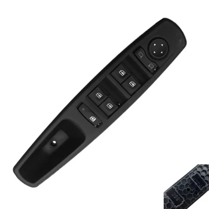 Renault Fluence új utángyártott első elektromos ablakemelő kapcsoló, elektromos visszapillantó tükörállító konzol bal oldal 2012-től Legkelendőbb