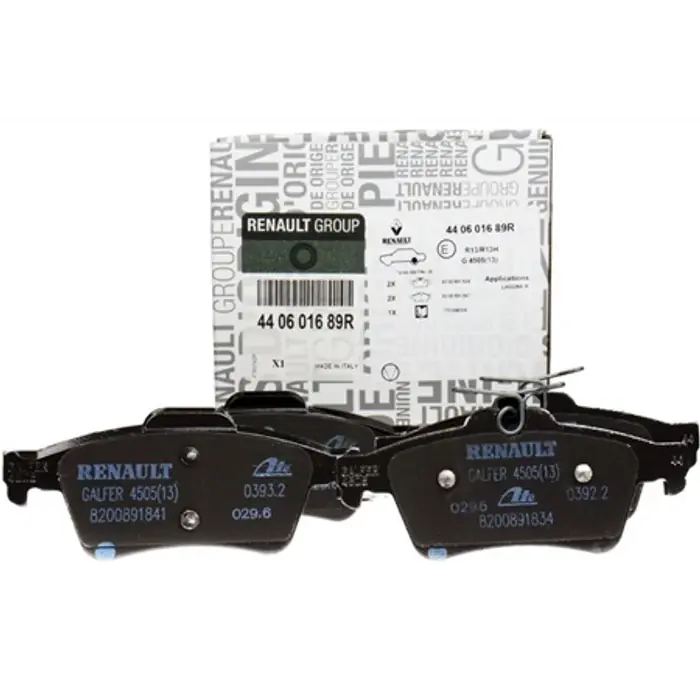 Prémium Renault Laguna III gyári új fékbetét garnitúra tárcsafékhez, hátsó tengely 2007-2015-ig