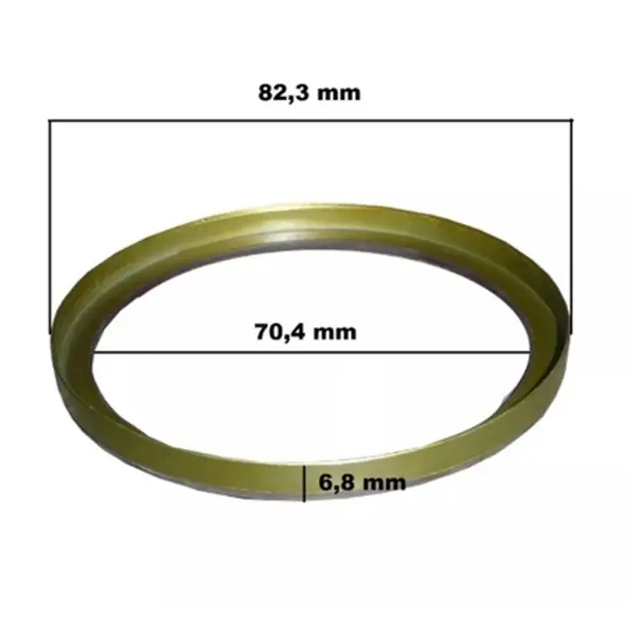 Exkluzív ajánlat Renault Laguna III új utángyártott abs érzékelő mágnesgyűrű hátsó tengely 82.3x70.4x6.8mm GRESA 2007-2015-ig