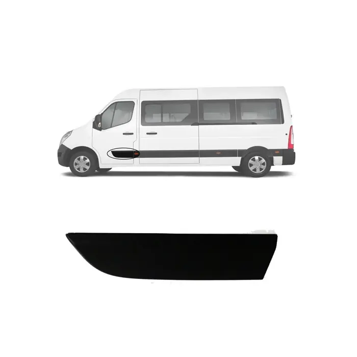 Szezonális akció Renault Master III új utángyártott ajtódíszléc bal első ajtó 2010-től