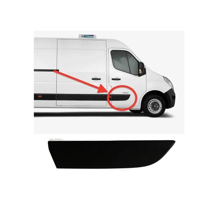 Renault Master III új utángyártott ajtódíszléc jobb első ajtó 2010-től Csak ma