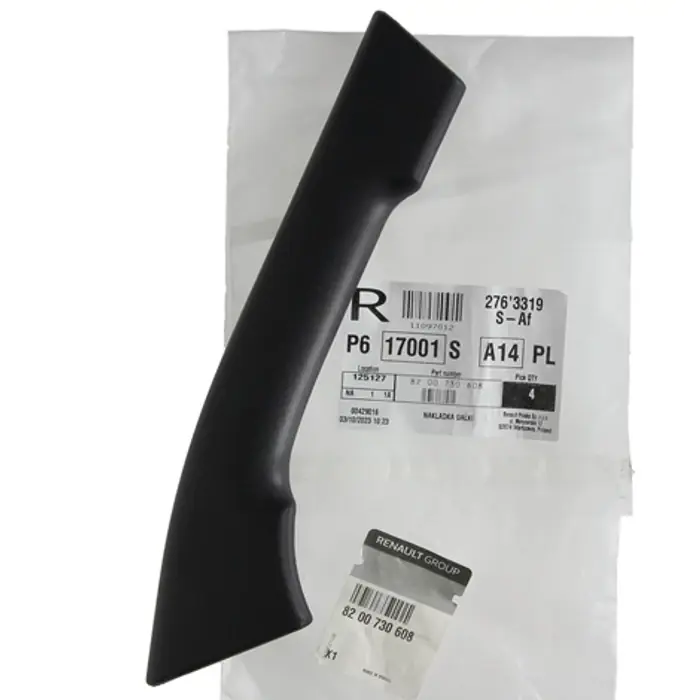 Renault Master III gyári új bal első belső ajtó behúzó fogantyú borítás 2000-2010-ig Kedvezményes ár