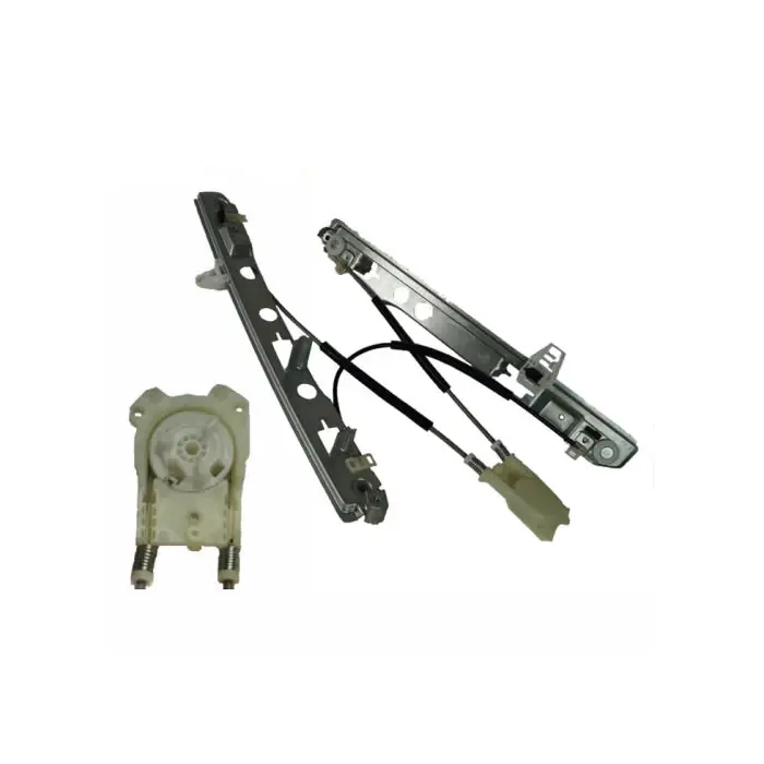 Renault Megane II/I új utángyártott bal első elektromos ablakemelő mechanika 5-4 ajtóshoz és kombi kivitelhez. 2003-2009-ig 8201010926 Újdonság