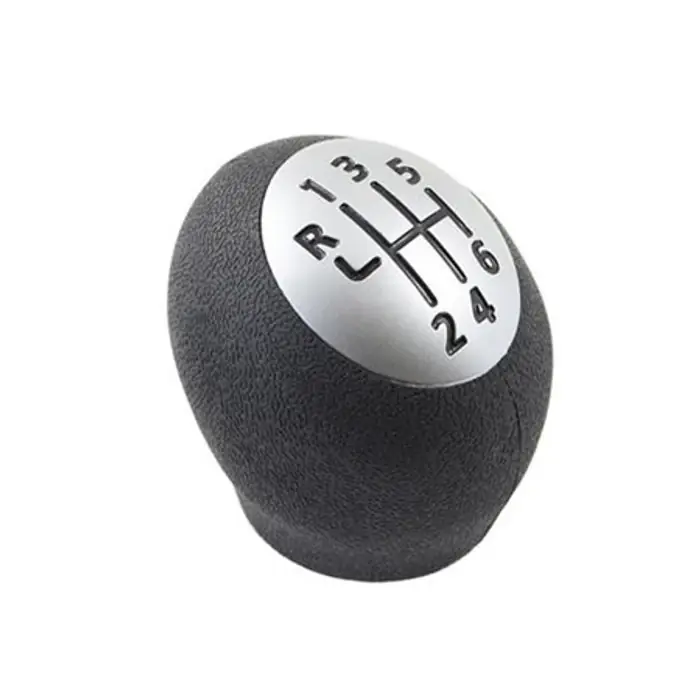 Azonnali szállítás Renault Megane III új utángyártott váltógomb fekete ezüst kupakkal 6 sebességes járművekhez 2008-2015-ig