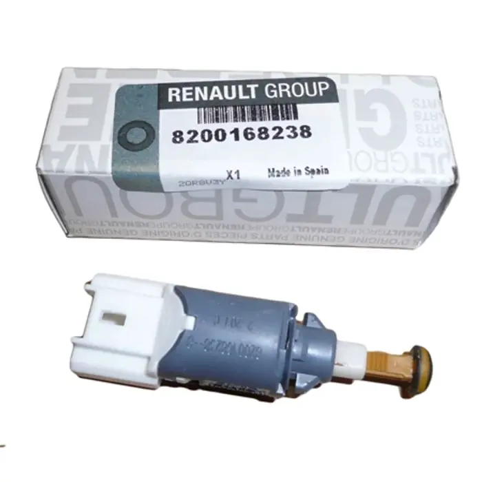 Renault Megane II gyári új féklámpa kapcsoló 4 pólusú csatlakozóval 2002-2009-ig Vásárlói kedvenc