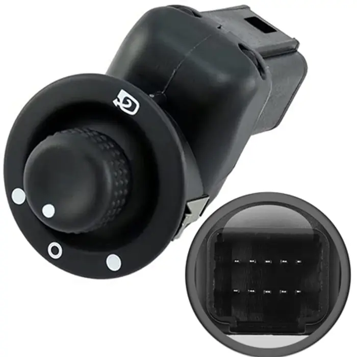 Renault Modus utángyártott új tükör állító gomb befordulós piktogram 2004-2012-ig Árcsökkenés