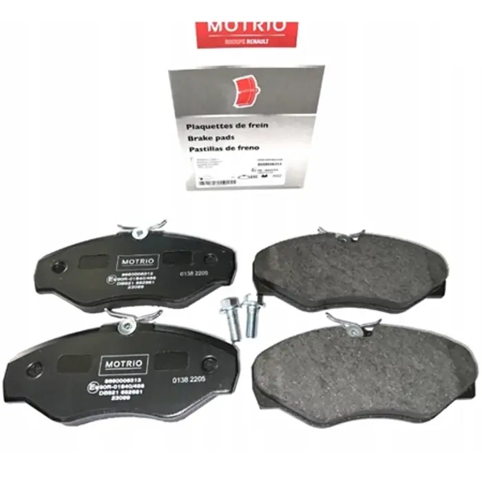 Renault Trafic II gyári új fékbetét garnitúra tárcsafékhez első tengely MOTRIO 2001-2014-ig Ne maradj le