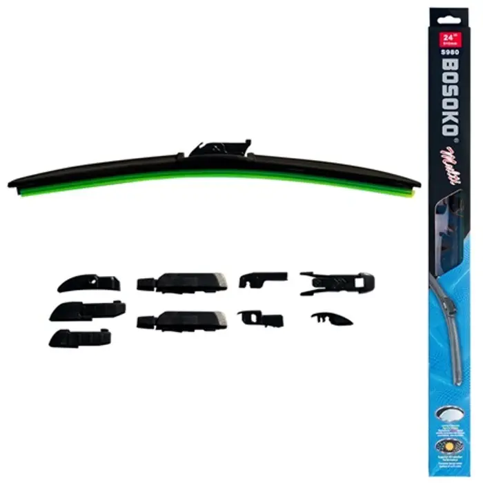 BOSOKO első ablaktörlő lapát 610mm/24" MULTI Szuper ajánlat