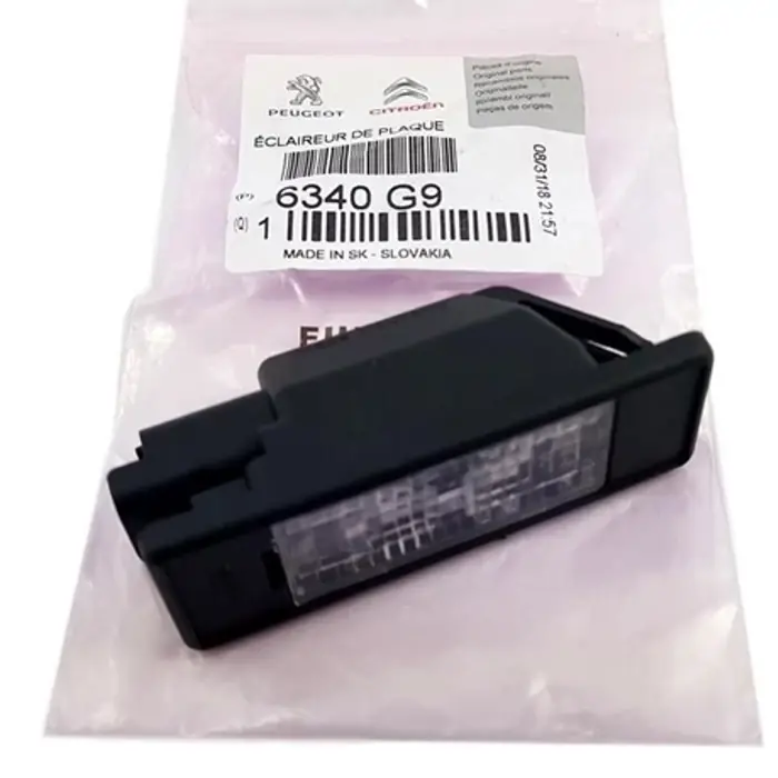 Legnépszerűbb Citroen C6 gyári új rendszámtábla világítás 2005-2012-ig