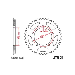 Rendeld meg most JTR21 Hátsó lánckerék