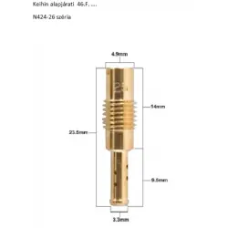 Keihin N424-26 (short) széria alapjárati fúvóka Gyors kiszállítás