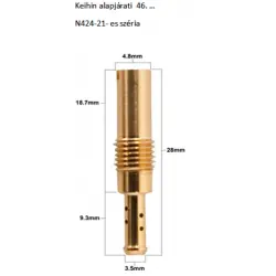 Akció Keihin N424-21 széria alapjárati fúvóka