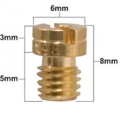 Keihin 99101-393 széria főfúvóka Újdonság