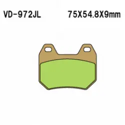 Vesrah 972 tárcsafékbetét Ajánlat