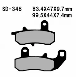 Vesrah 348 tárcsafékbetét Szuper akció