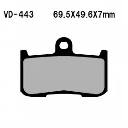Árengedmény Vesrah 443 tárcsafékbetét