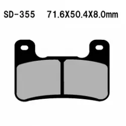 Nézd meg most Vesrah 355 tárcsafékbetét