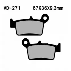 Vesrah 271 tárcsafékbetét Rendeld meg most