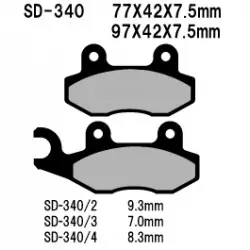 Gyors kiszállítás Vesrah 340 tárcsafékbetét